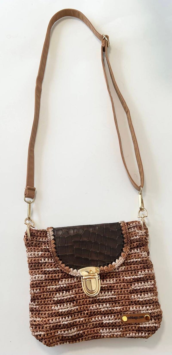Multi Ochre Handmade Hanbag #1146C