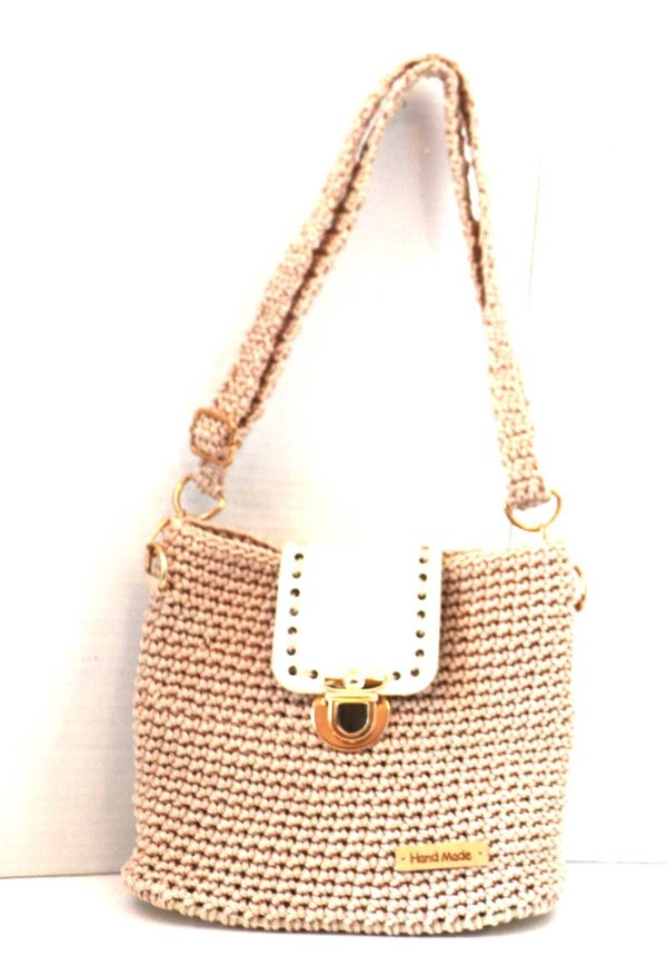 Champagne Handmade Bag #1017 c