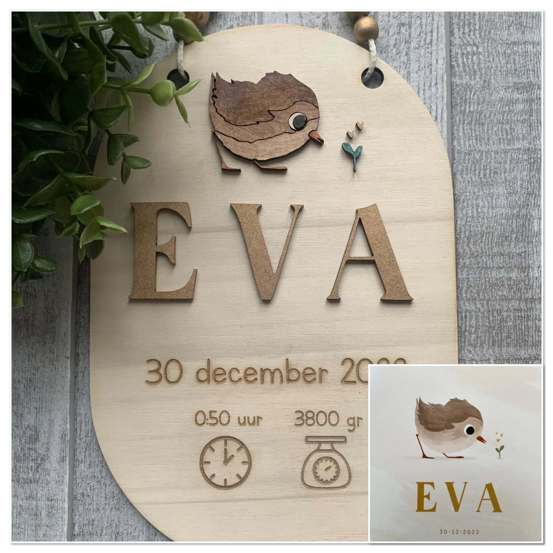 Stel je eigen geboortebord samen!