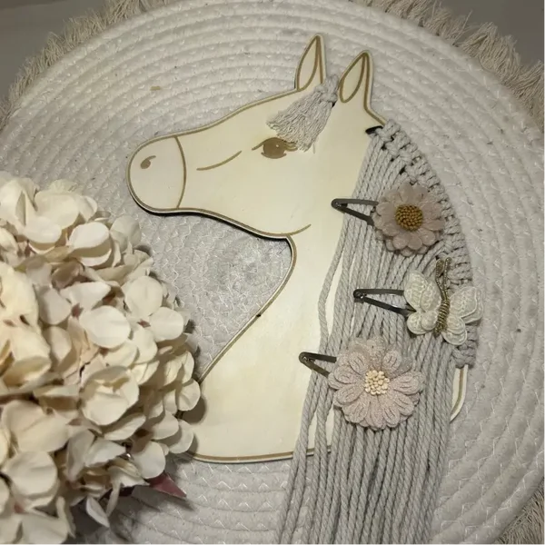 Haarclip Hanger 'Paard'