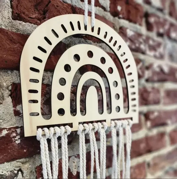 Haarclip Hanger 'Regenboog'