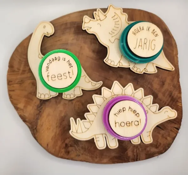 Traktatie Klei - Dinosaurus set