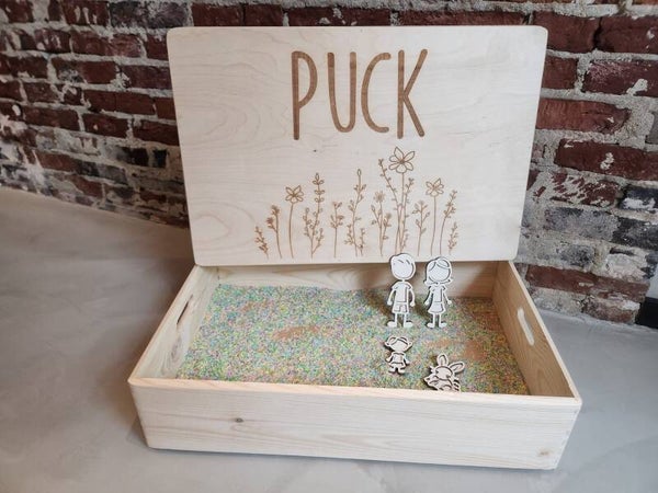 Houten speelbak Groot