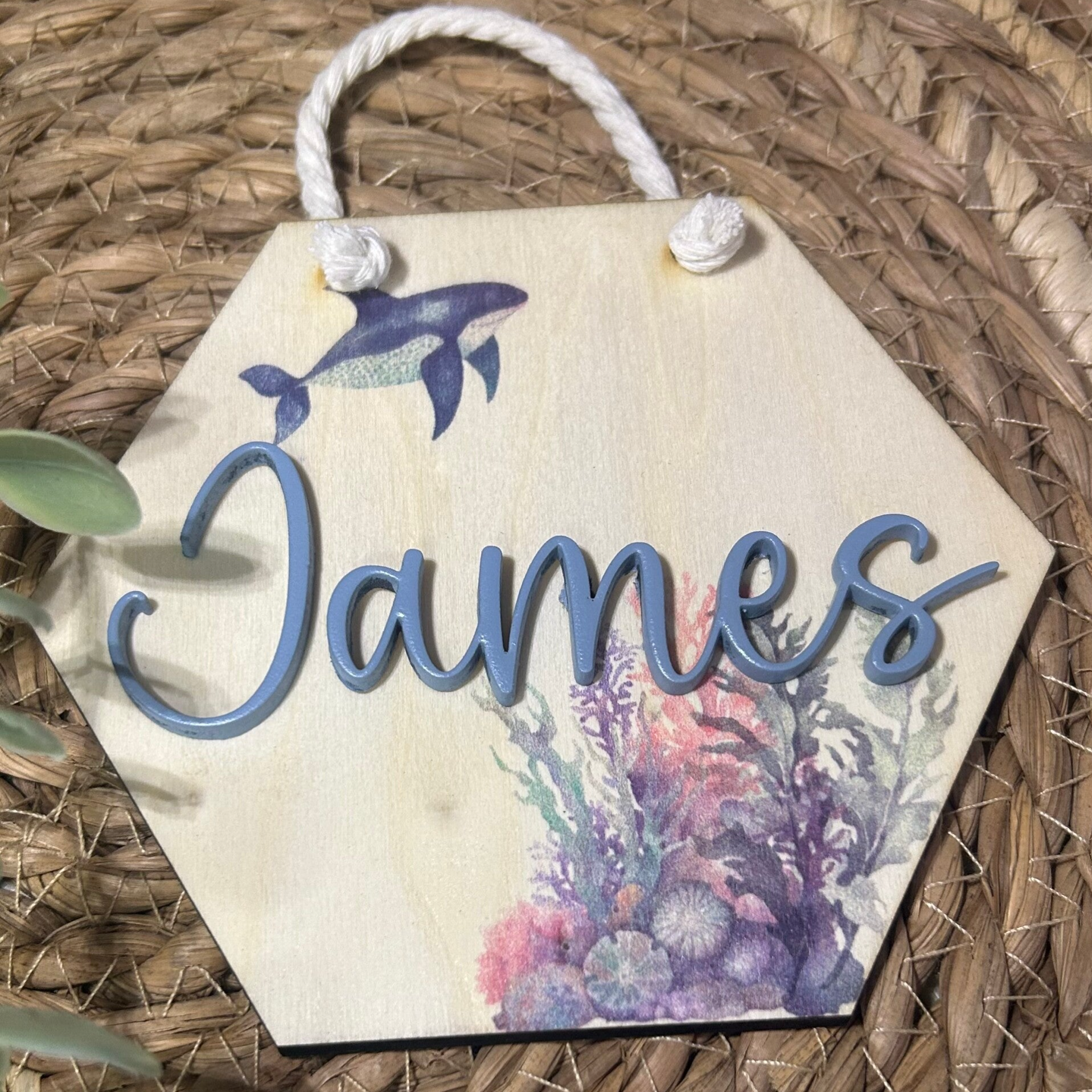 Geboortebord Diep in de Zee