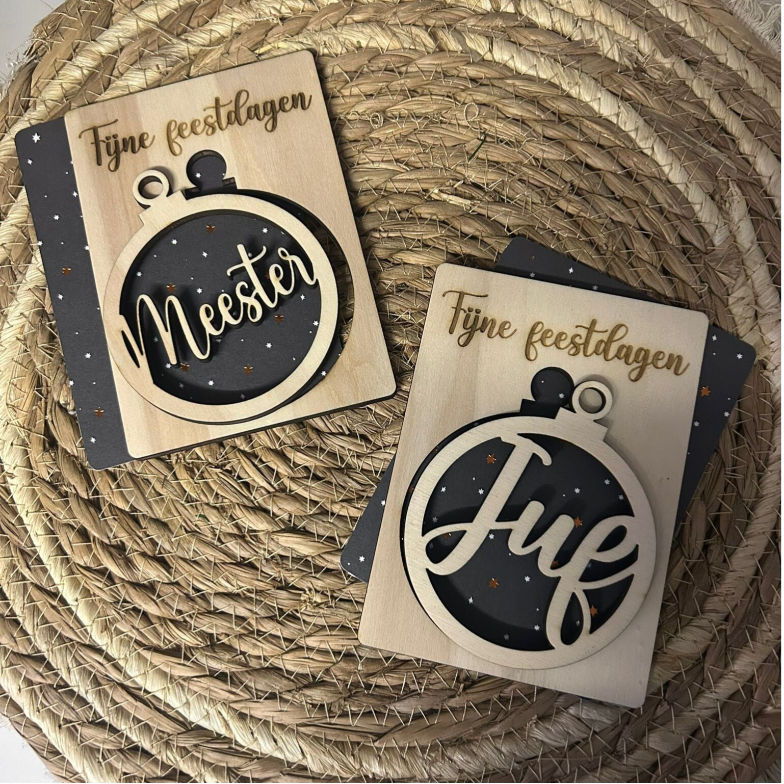 Kerstkaart - Fijne feestdagen