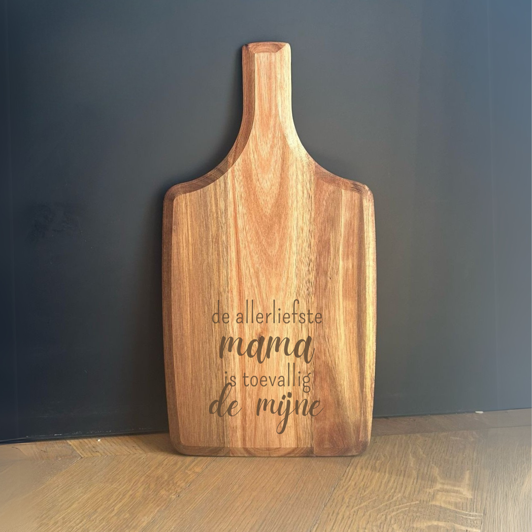 Borrelplank; Acacia Hout, De Allerliefste