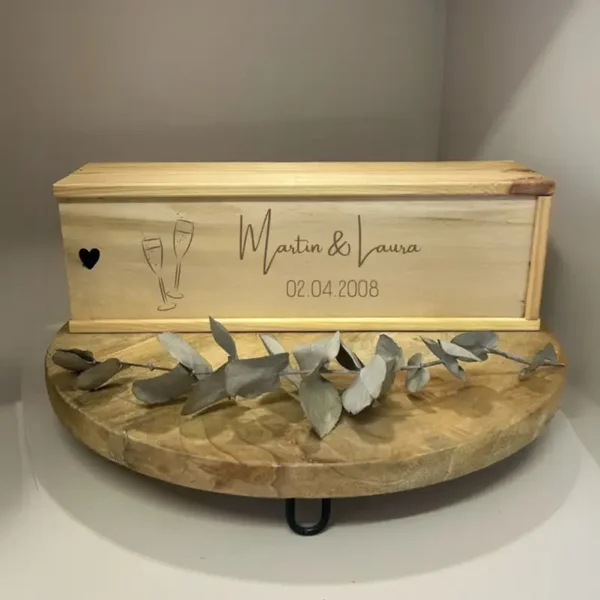 Wijnkist; Huwelijk, Cheers