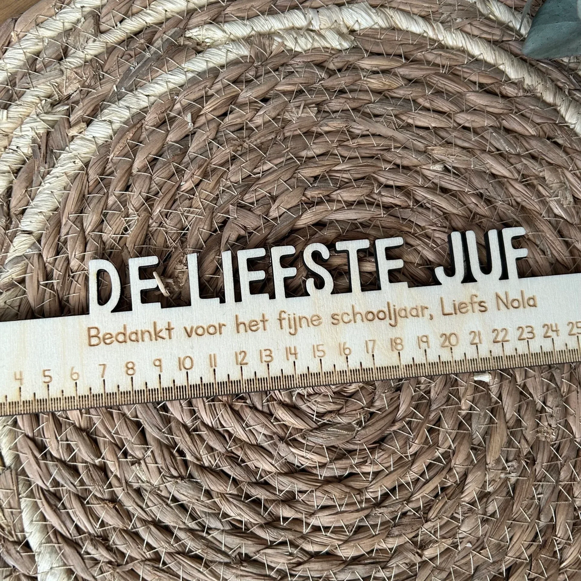 Liniaal Juf/Meester - Liefste