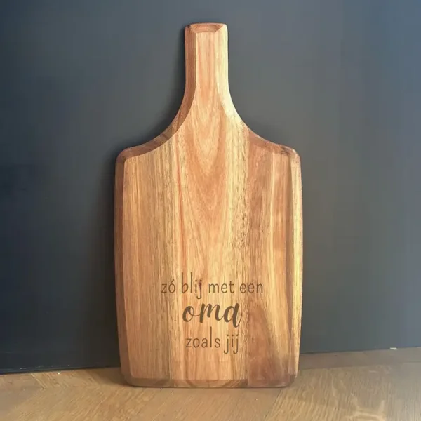 Borrelplank; Acacia Hout, Zo blij