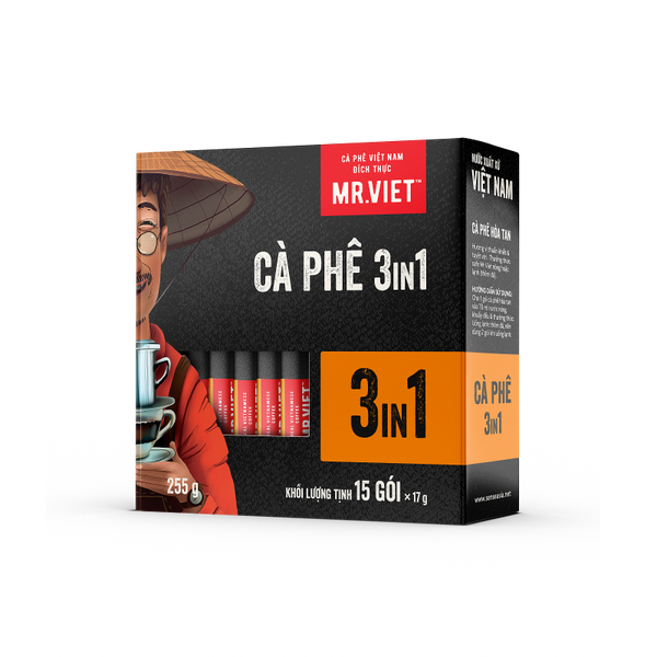 3 in 1 instant coffee 255g
