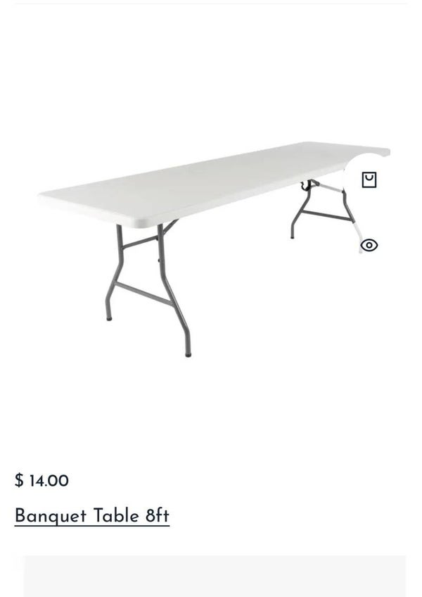 Round and square Tables