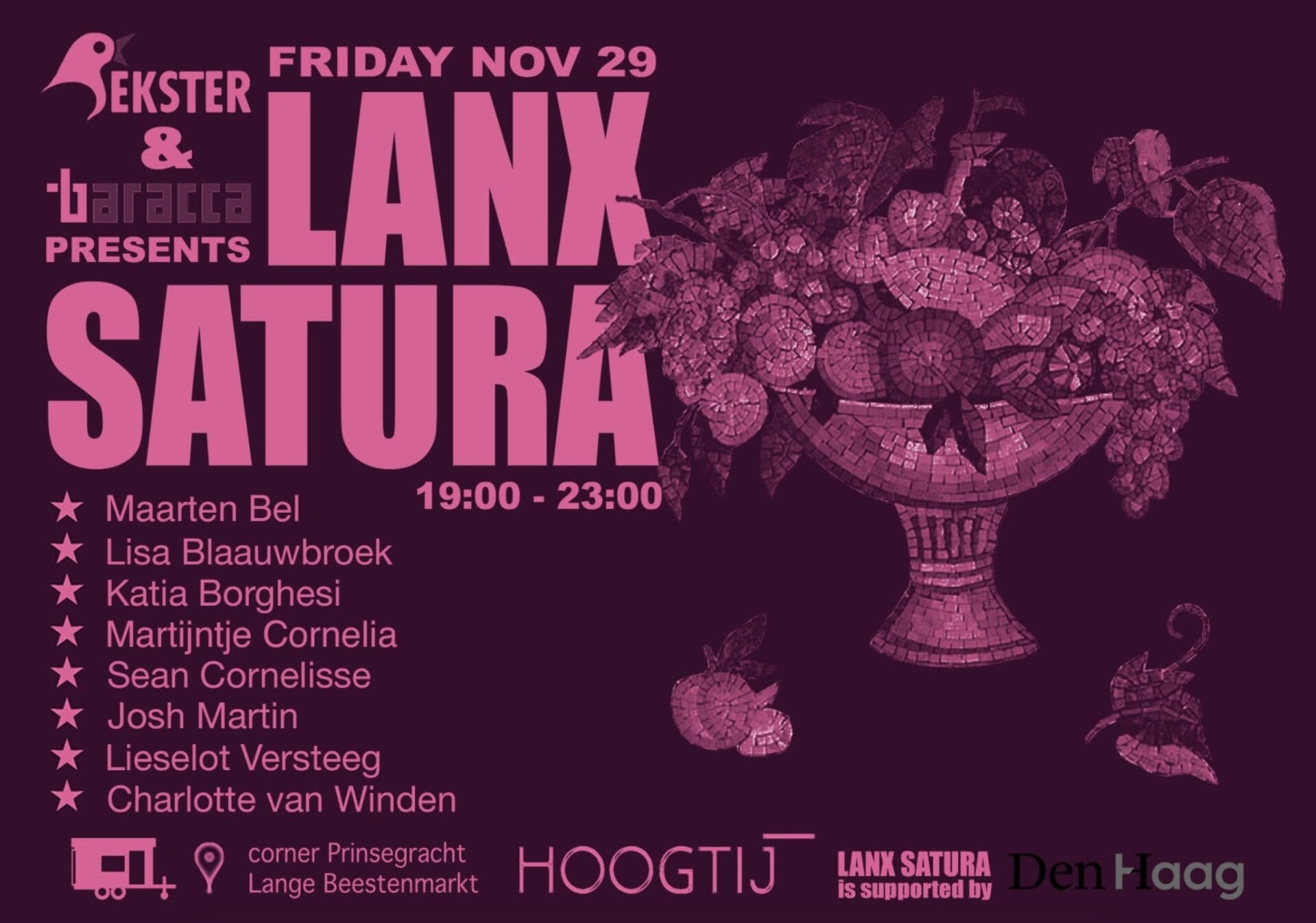 Lanx Satura, flyer, 2019