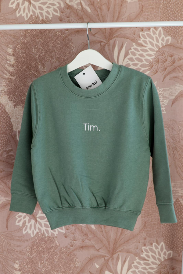 Sweater met naam | Gepersonaliseerd
