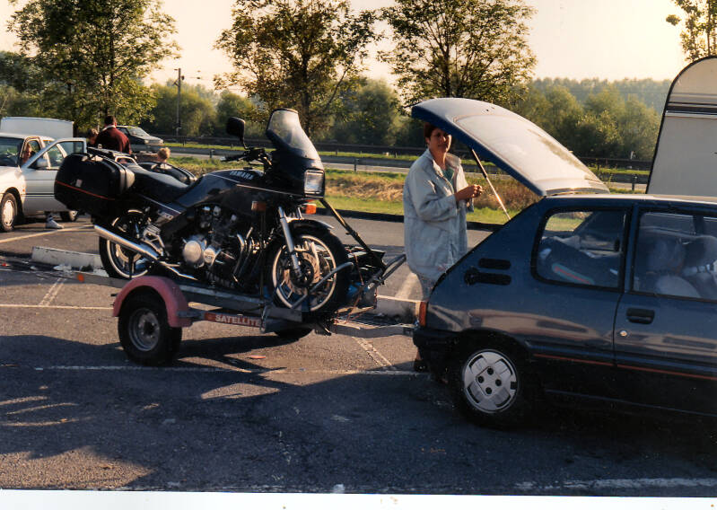 Gerda met XJ 900