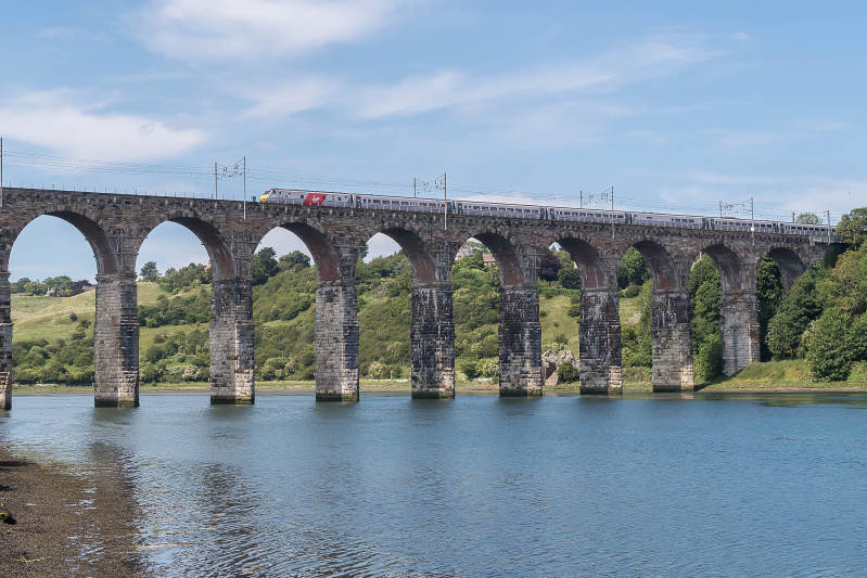 De oude brug van Berwick