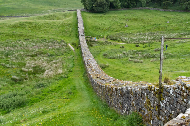 De muur van Hadrianus