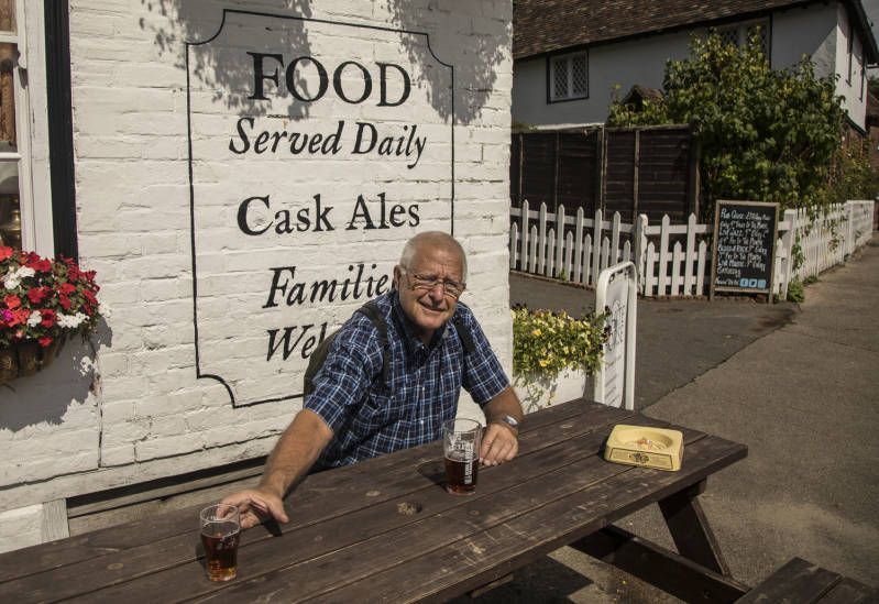 One and a half pint of delicious ale.