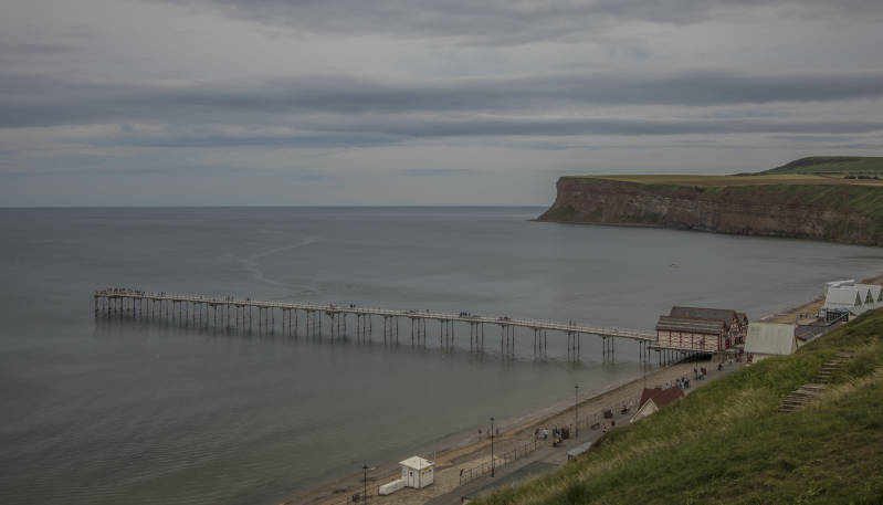 The pier of Saltburn by the Sea.