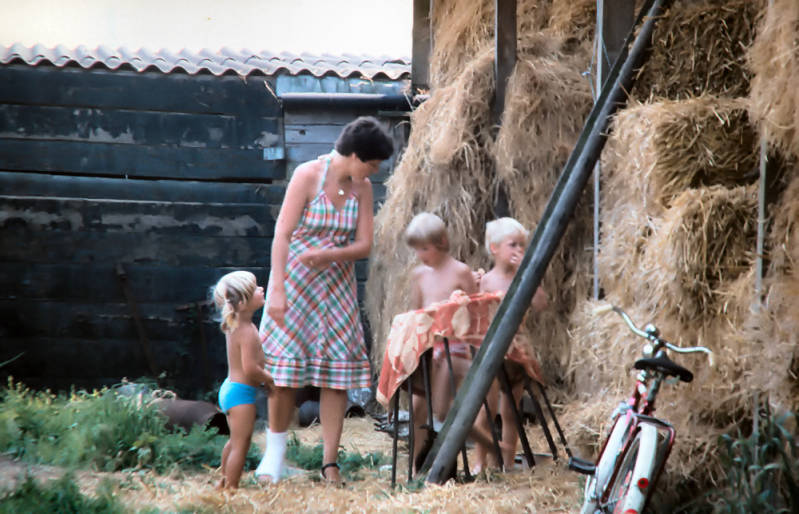 De boerderij bij de molen.