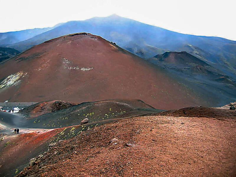 De Vulkaan Etna.