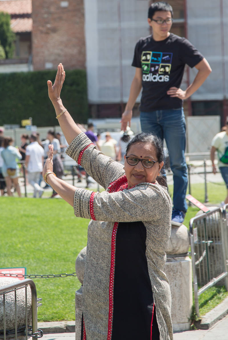 Ze heeft er moeite mee....