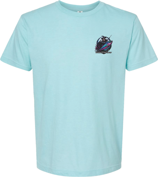 HEATHER PURIST BLUE WICKED WITCH LURES UNISEX TEE