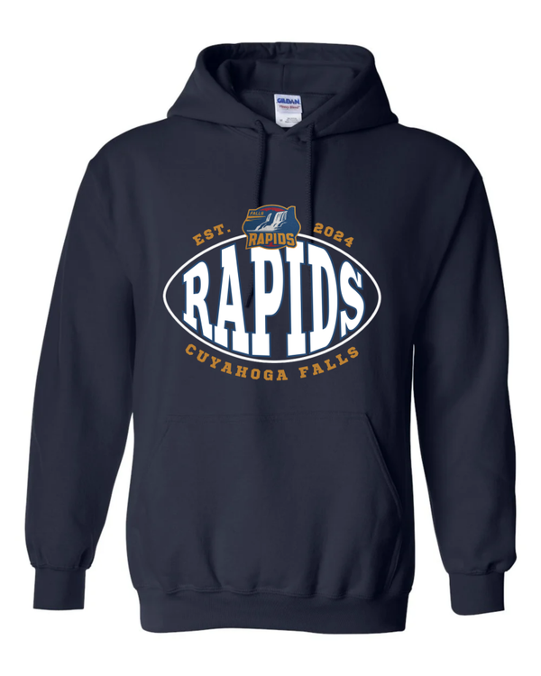 CUYAHOGA FALLS RAPIDS FOOTBALL LOGO