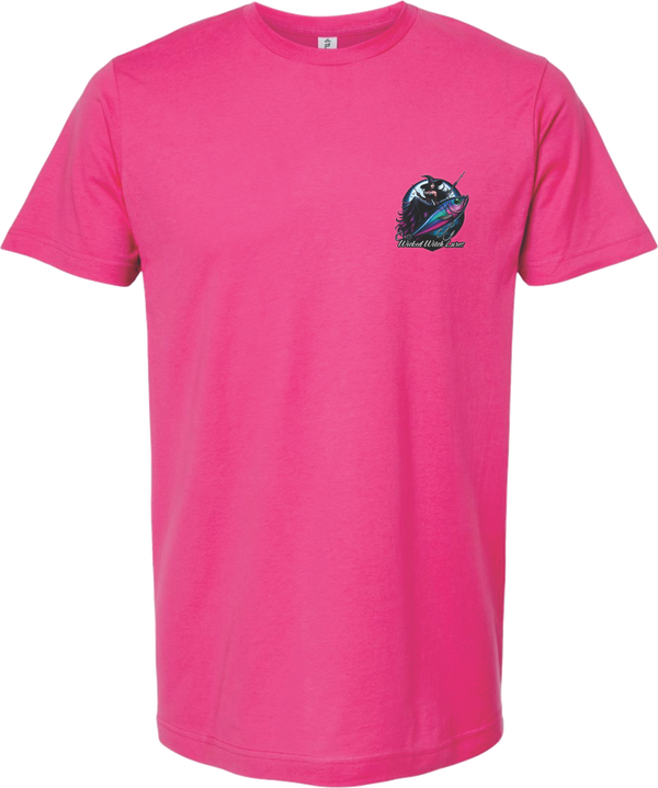 PINK WICKED WITCH LURES UNISEX TEE
