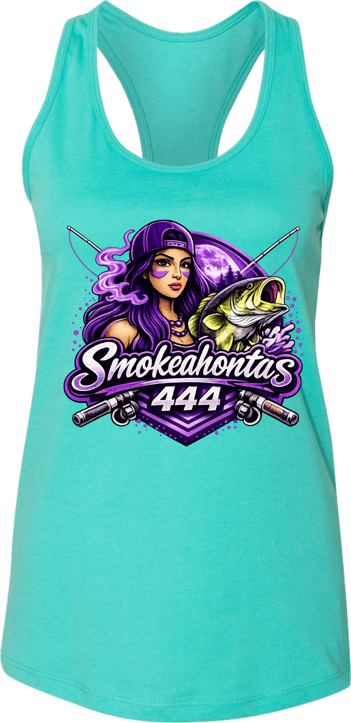 WOMEN'S TEAL TANK TOP