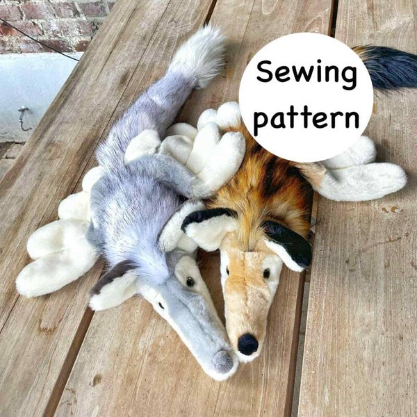 Toloon Dragon Plush Sewing Pattern