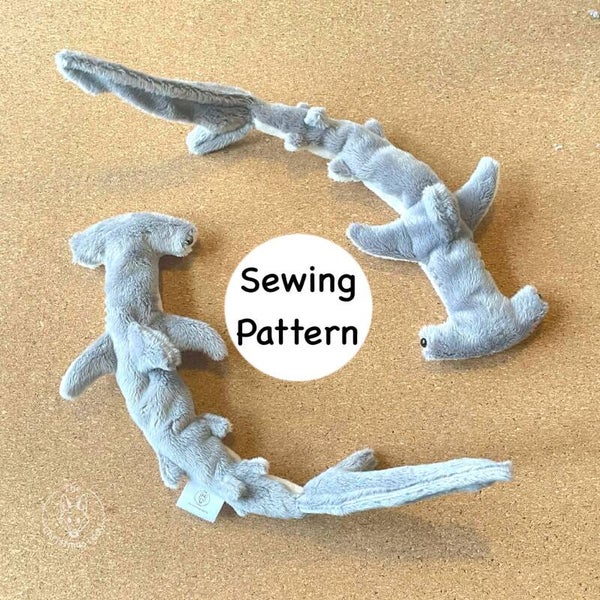 Hammerhead shark Sewing Pattern