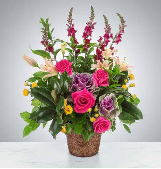 Bold and Beautiful Basket