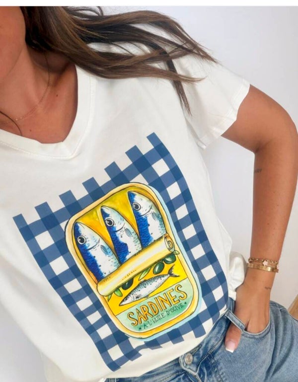 T-shirt Sardines