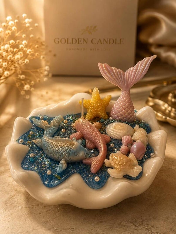Sea Life Candle