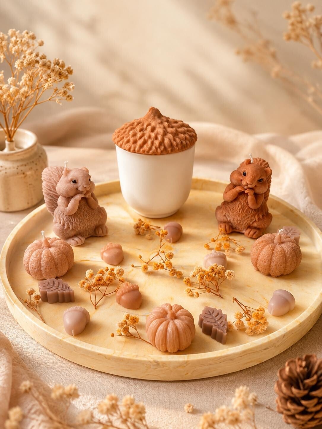 Autumn Squirrel Set