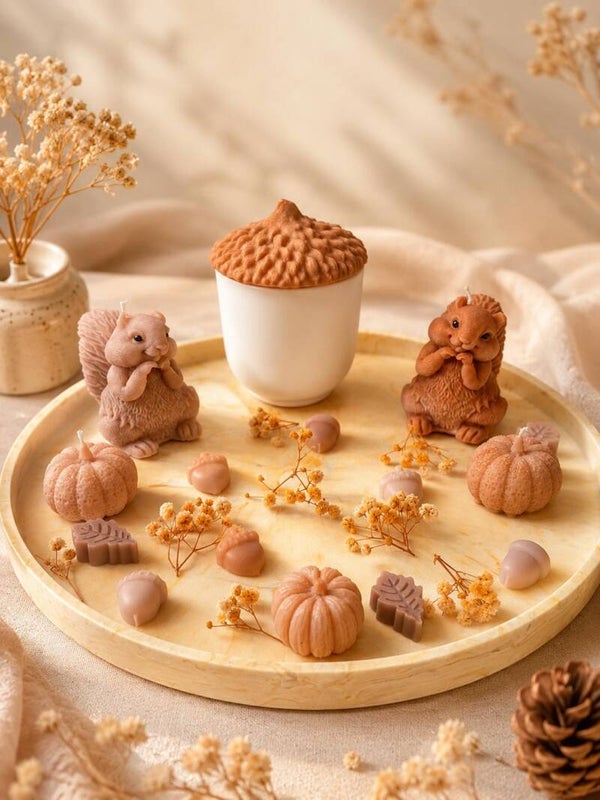 Autumn Squirrel Set