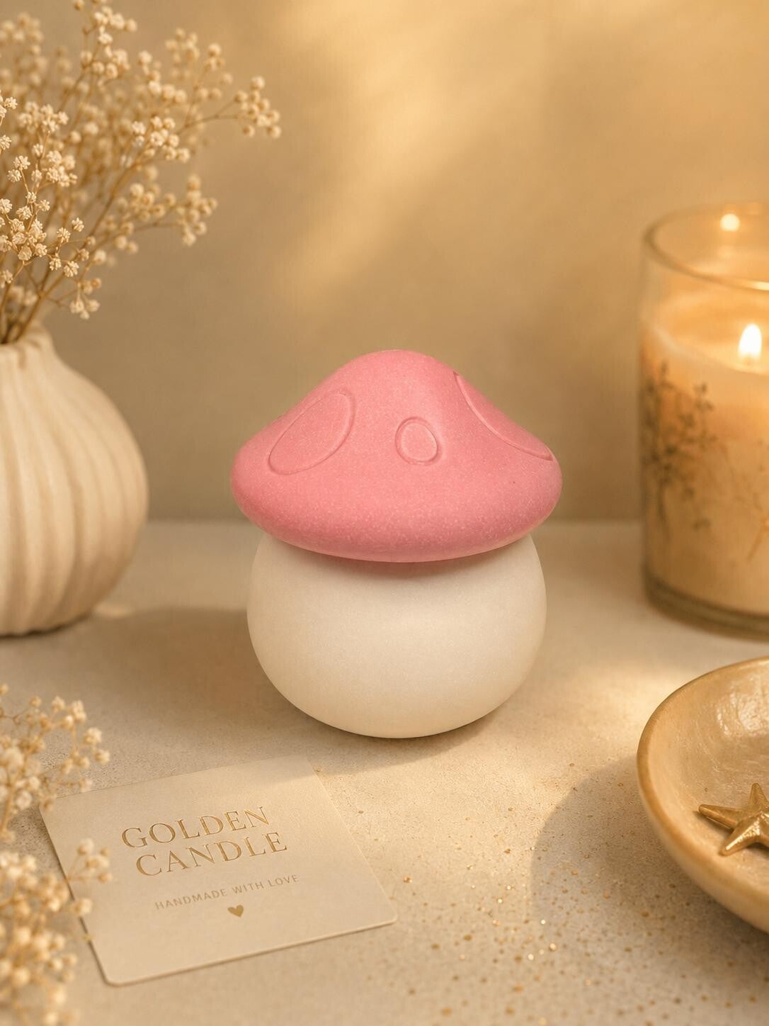 Mushroom Candle