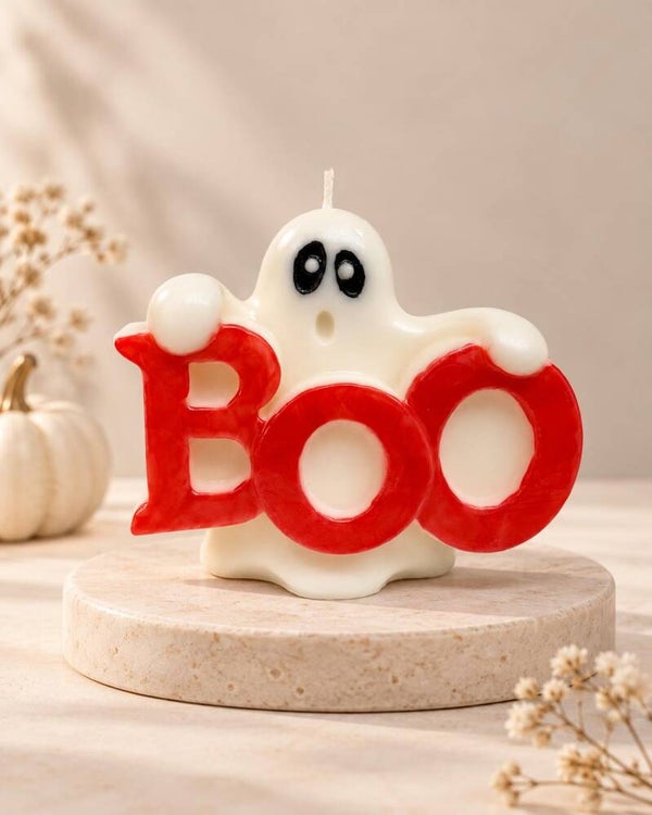 Boo Ghost Candle