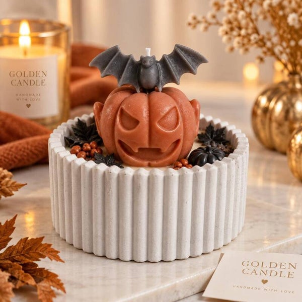 Midnight Pumpkin Bowl
