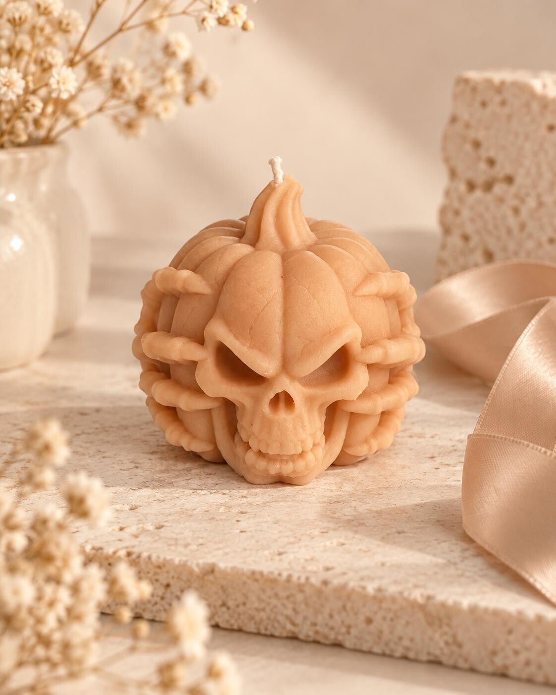 Haunted Pumpkin – Skull Edition