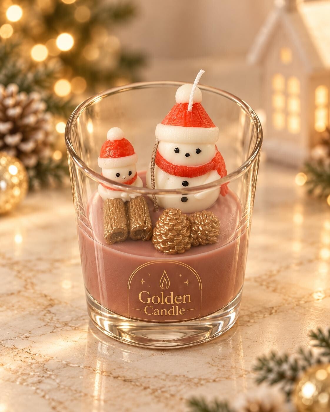 Snowy Christmas Friends