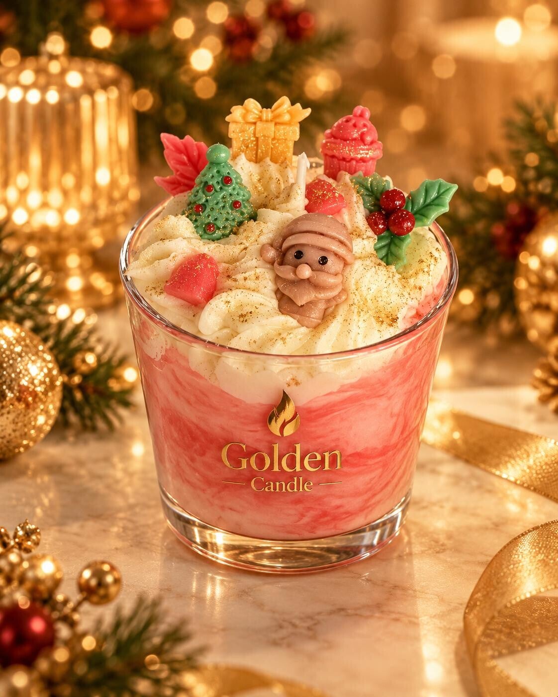 Golden Christmas Delight