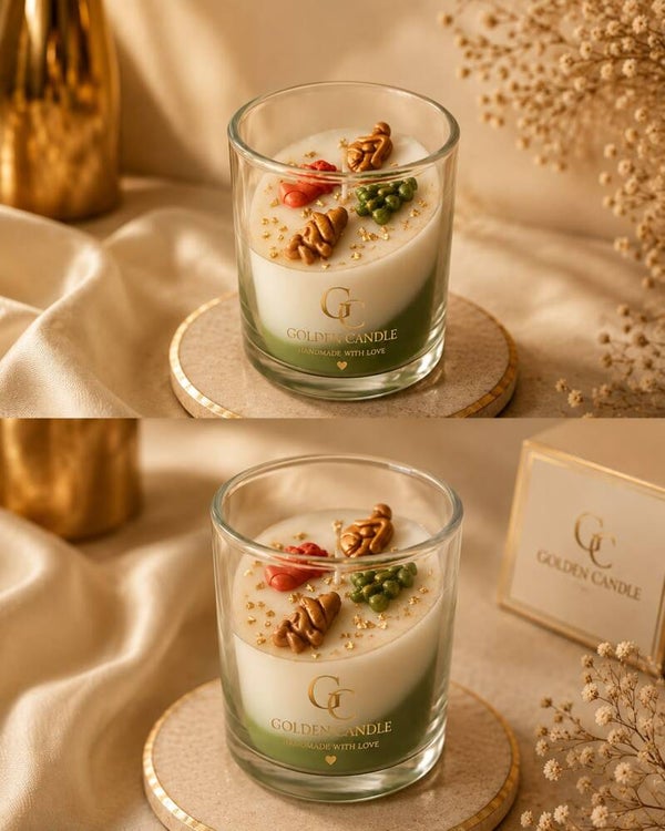 Golden Christmas Charm