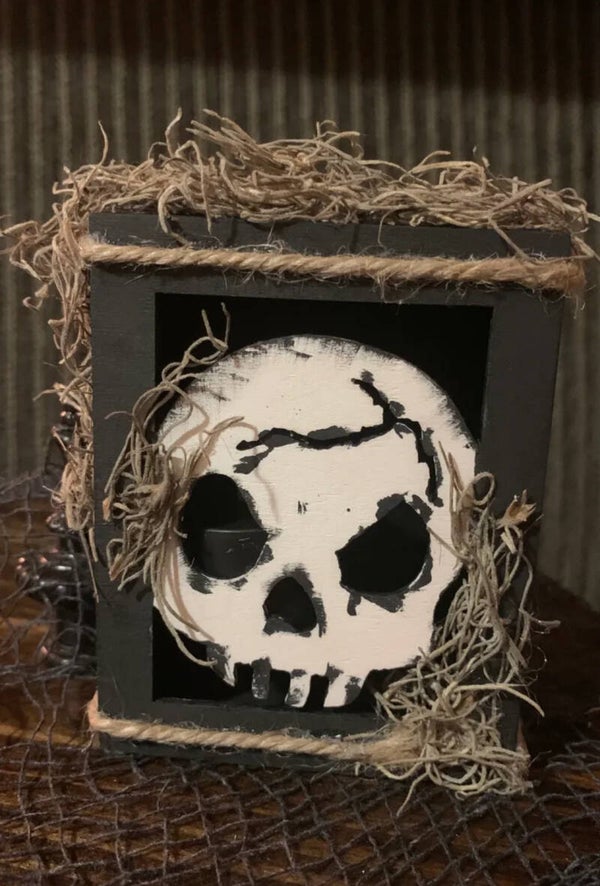 Halloween Tea Light Lanterns