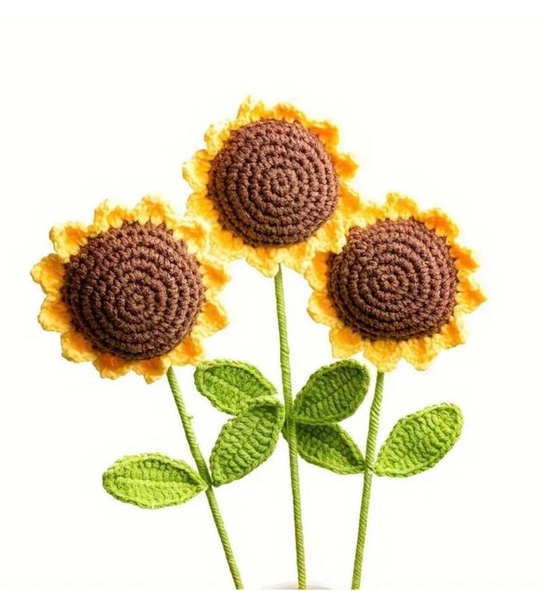 Crochet Sunflower