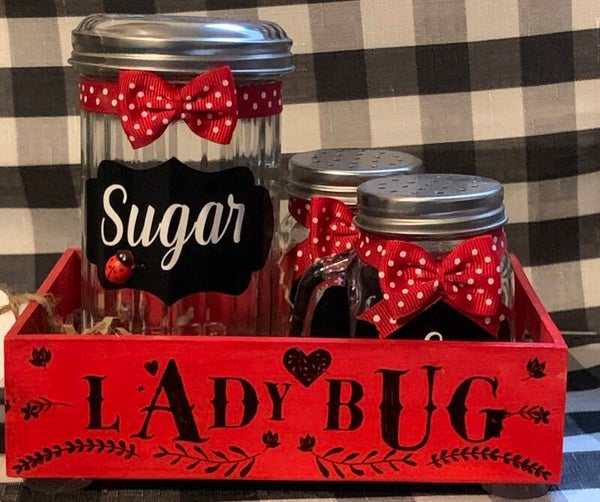Lady Bug Table Set