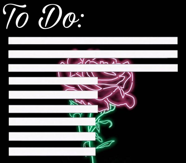 Neon To Do List