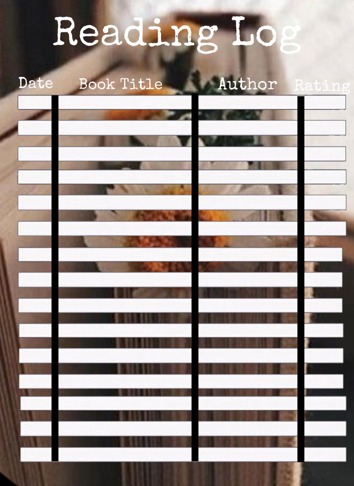 Reading Log
