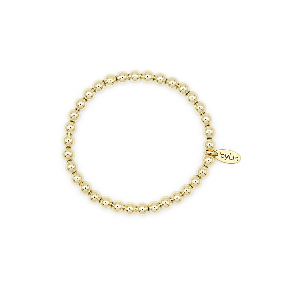 Armband goldplated classic 8 mm