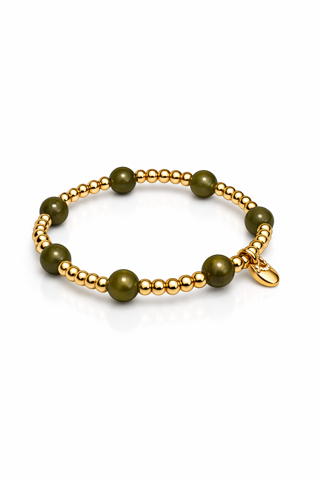 Armband olive glow